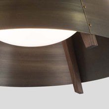 Load image into Gallery viewer, Casia LED Flush Mount Ceiling Light in Detail.