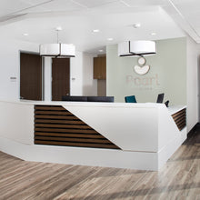 Load image into Gallery viewer, Plura LED Pendant Light in office.