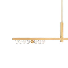 Load image into Gallery viewer, Annecy LED Linear Pendant Light in Detail.