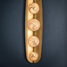 Load image into Gallery viewer, Bezel LED Wall Light in Detail.