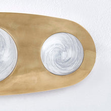 Load image into Gallery viewer, Bezel LED Wall Light in Detail.