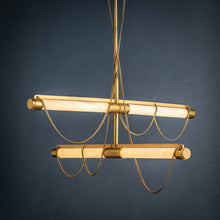 Load image into Gallery viewer, Lariat LED Chandelier in Detail.