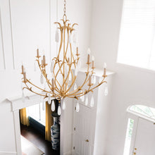 Load image into Gallery viewer, Prosecco Chandelier in Detail.