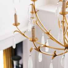 Load image into Gallery viewer, Prosecco Chandelier in Detail.