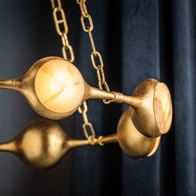 Load image into Gallery viewer, Riviere LED Chandelier in Detail.