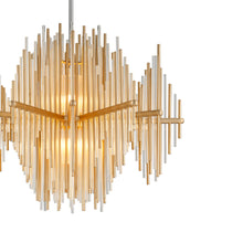 Load image into Gallery viewer, Theory Chandelier in Detail.