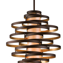 Load image into Gallery viewer, Vertigo Chandelier in Detail.