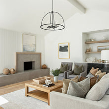 Load image into Gallery viewer, Abbott Chandelier in living room.
