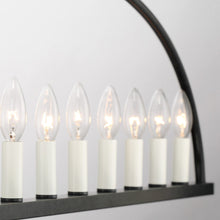 Load image into Gallery viewer, Abbott Linear Chandelier in Detail.