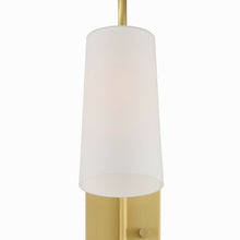 Load image into Gallery viewer, Alexa Wall Light in Detail.