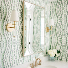 Load image into Gallery viewer, Baxter Wall Light in bathroom.