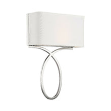 Load image into Gallery viewer, Brinkley Wall Light in Polished Nickel.