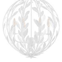 Load image into Gallery viewer, Broche Sphere Chandelier in Detail.