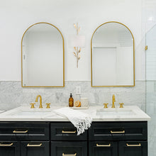 Load image into Gallery viewer, Broche Wall Light in bathroom.