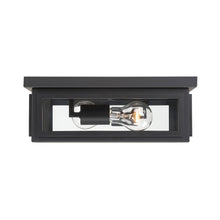 Load image into Gallery viewer, Byron Outdoor Flush Mount Ceiling Light in Detail.