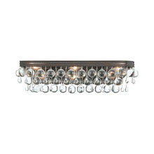 Load image into Gallery viewer, Calypso Bath Wall Light in Vibrant Bronze (6-Light).