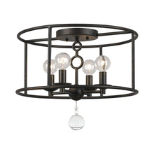 Load image into Gallery viewer, Cameron Semi Flush Mount Ceiling Light.