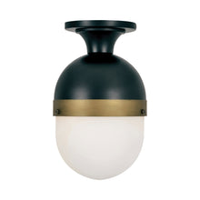 Load image into Gallery viewer, Capsule Outdoor Semi Flush Mount Ceiling Light.
