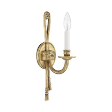 Load image into Gallery viewer, Cast Brass Wall Light.