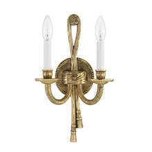 Load image into Gallery viewer, Cast Brass Wall Light in Detail.