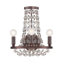 Load image into Gallery viewer, Channing Wall Light in Chocolate Bronze.