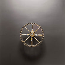 Load image into Gallery viewer, Clover Semi Flush Mount Ceiling Light in Detail.