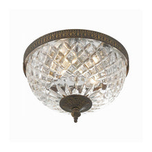 Load image into Gallery viewer, Crystal Flush Mount Ceiling Light.
