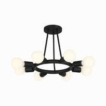 Load image into Gallery viewer, Dakota Semi Flush Mount Ceiling Light in Detail.