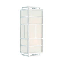 Load image into Gallery viewer, Danielson Wall Light in Polished Nickel.