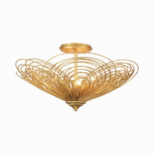 Load image into Gallery viewer, Doral Semi Flush Mount Ceiling Light in Detail.