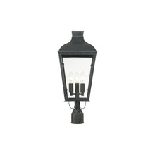 Load image into Gallery viewer, Dumont Outdoor Post Light in Detail.