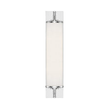 Load image into Gallery viewer, Foster Bath Vanity Light in Polished Chrome (24-Inch).