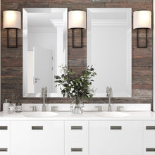 Load image into Gallery viewer, Fremont Wall Light in bathroom.