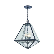 Load image into Gallery viewer, Glacier Outdoor Pendant Light in Water.