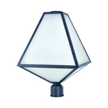 Load image into Gallery viewer, Glacier Outdoor Post Light in White (Large).