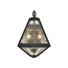 Load image into Gallery viewer, Glacier Outdoor Wall Light in Detail.