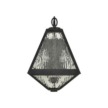 Load image into Gallery viewer, Glacier Outdoor Wall Light in Detail.