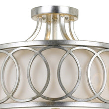Load image into Gallery viewer, Graham Semi Flush Mount Ceiling Light in Detail.