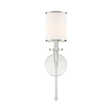 Load image into Gallery viewer, Hatfield Wall Light in Polished Nickel (1-Light).