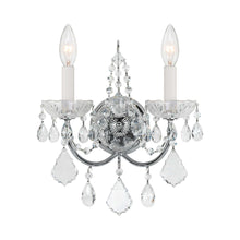Load image into Gallery viewer, Imperial Wall Light in Clear Italian (2-Light).