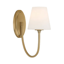 Load image into Gallery viewer, Juno Wall Light in Vibrant Gold (1-Light).