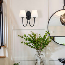 Load image into Gallery viewer, Juno Wall Light in living room.