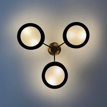 Load image into Gallery viewer, Kendal Semi Flush Mount Ceiling Light in Detail.
