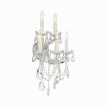 Load image into Gallery viewer, Maria Theresa Crystal Wall Light in Detail.