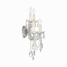 Load image into Gallery viewer, Maria Theresa Crystal Wall Light in Detail.