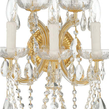Load image into Gallery viewer, Maria Theresa Crystal Wall Light in Detail.