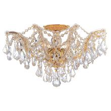 Load image into Gallery viewer, Maria Theresa Semi Flush Mount Ceiling Light in Gold (5-Light).