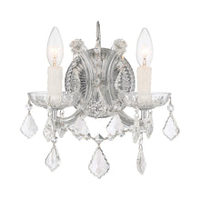 Load image into Gallery viewer, Maria Theresa Wall Light in Polished Chrome (2-Light).