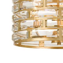 Load image into Gallery viewer, Meridian Flush Mount Ceiling Light in Detail.