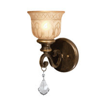 Load image into Gallery viewer, Norwalk Crystal Wall Light in Hand Cut Crystal (1-Light).